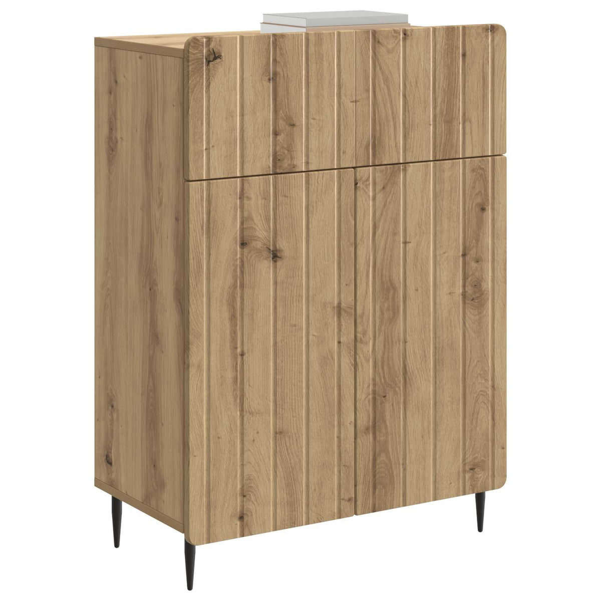 Sideboard Artisan-eg 66 x 34,5 x 92 cm Konstrueret træ