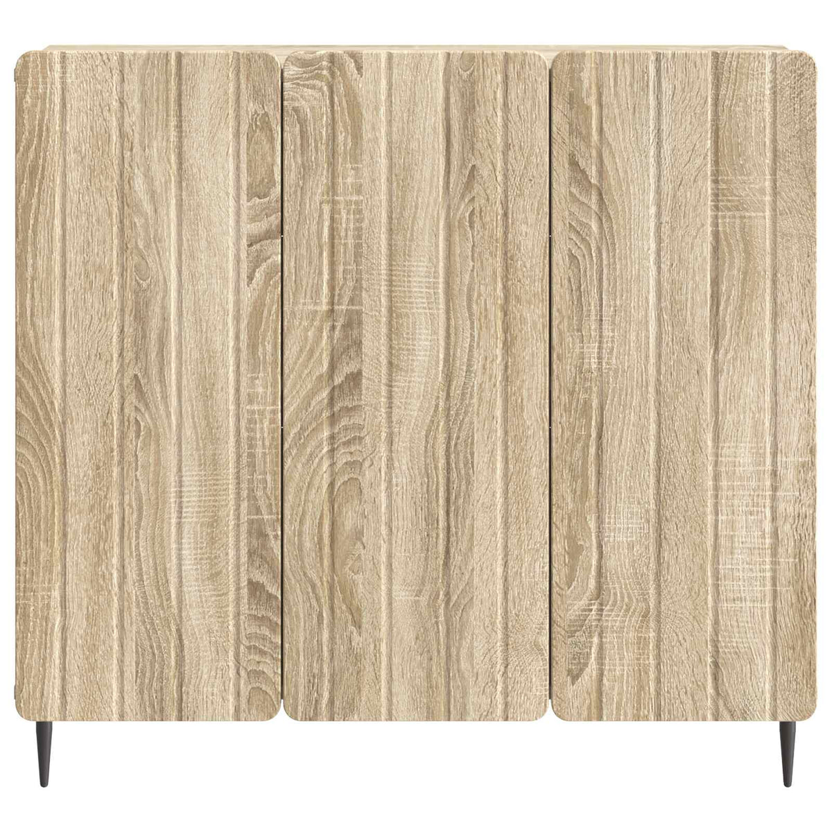Sideboard Sonoma-eg 89 x 34,5 x 82 cm Konstrueret træ