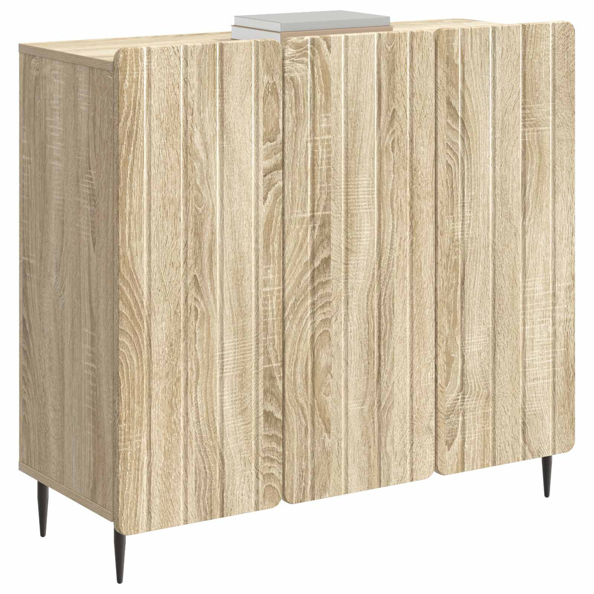 Sideboard Sonoma-eg 89 x 34,5 x 82 cm Konstrueret træ