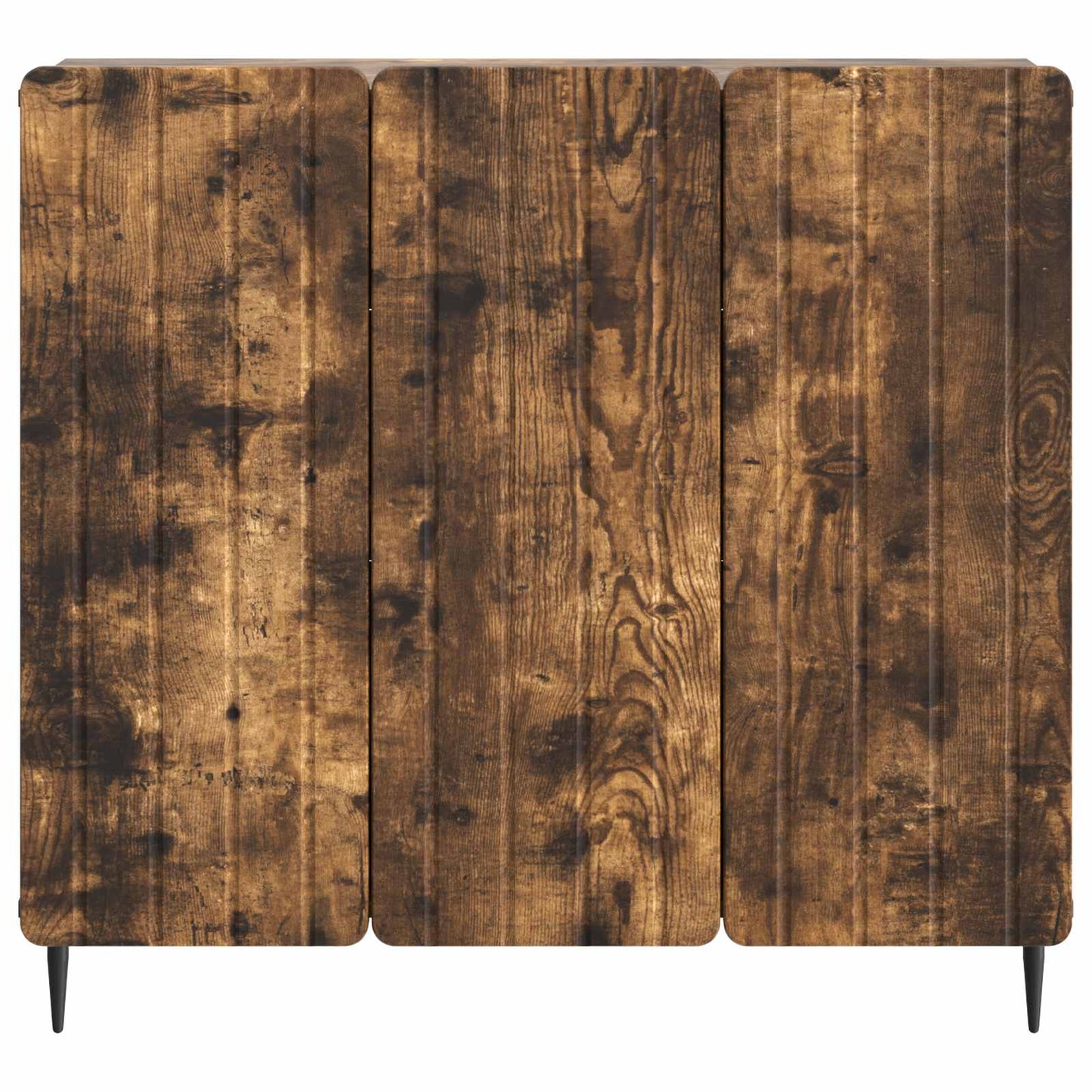 Sideboard Røget eg 89 x 34,5 x 82 cm Konstrueret træ