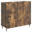 Sideboard Røget eg 89 x 34,5 x 82 cm Konstrueret træ