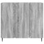Sideboard Grå sonoma-eg 89 x 34,5 x 82 cm Konstrueret træ