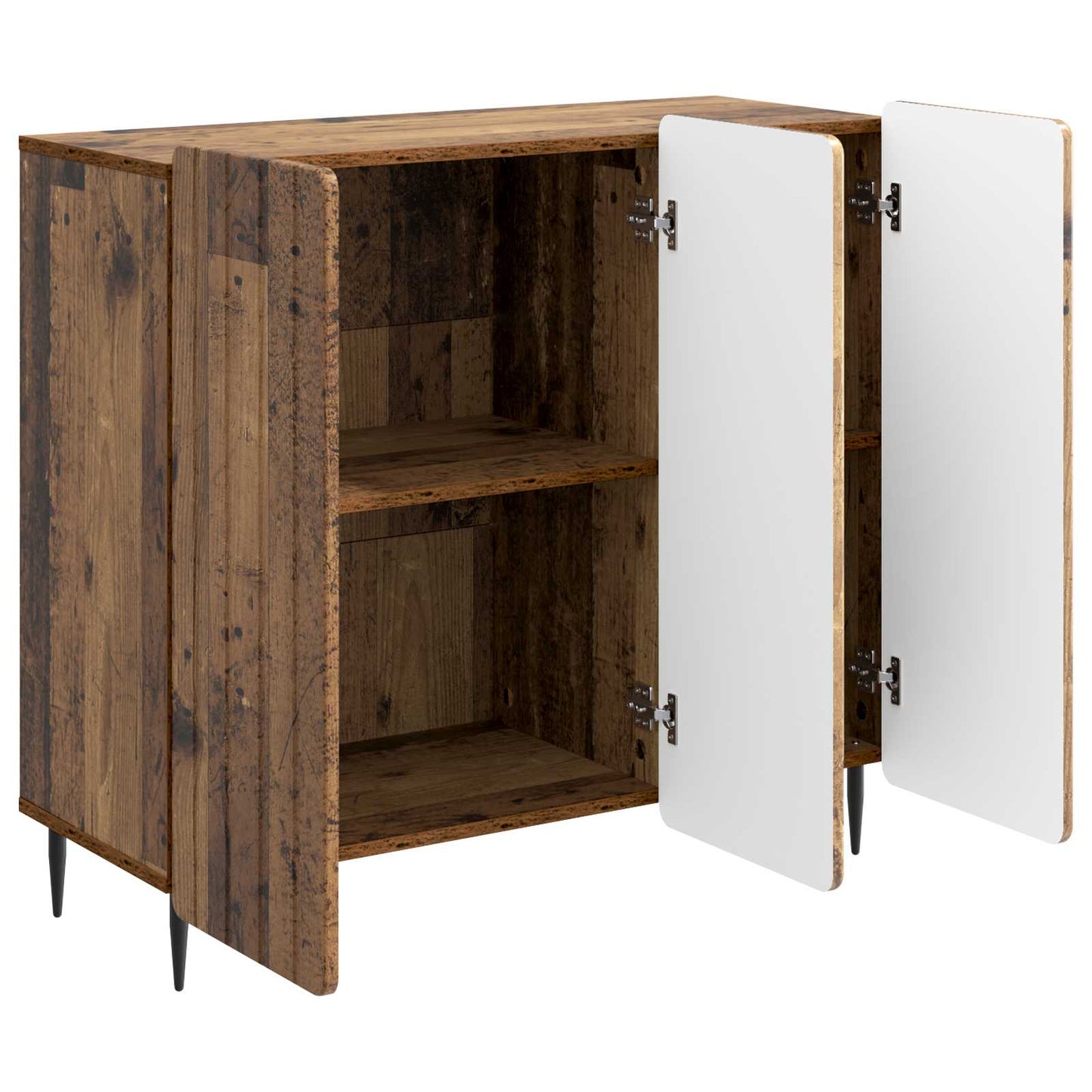 Sideboard Gammelt træ 89 x 34,5 x 82 cm Konstrueret træ