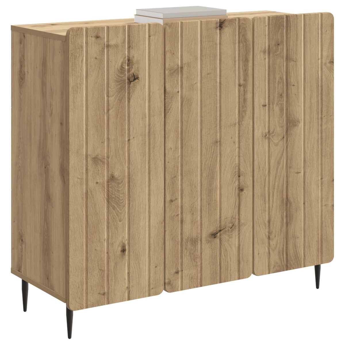 Sideboard Artisan-eg 89 x 34,5 x 82 cm Konstrueret træ