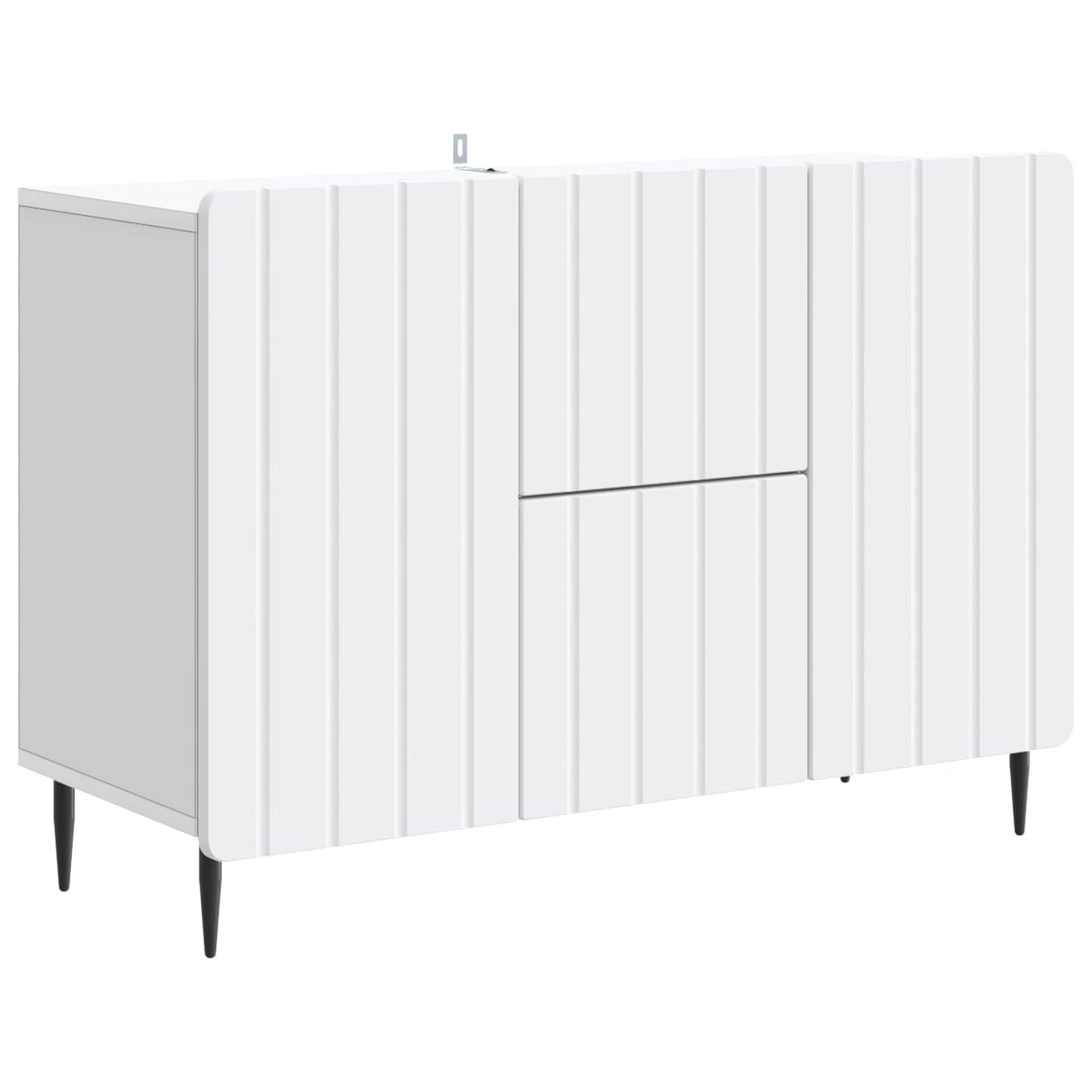 Sideboard Hvid 89 x 34,5 x 62 cm Konstrueret træ