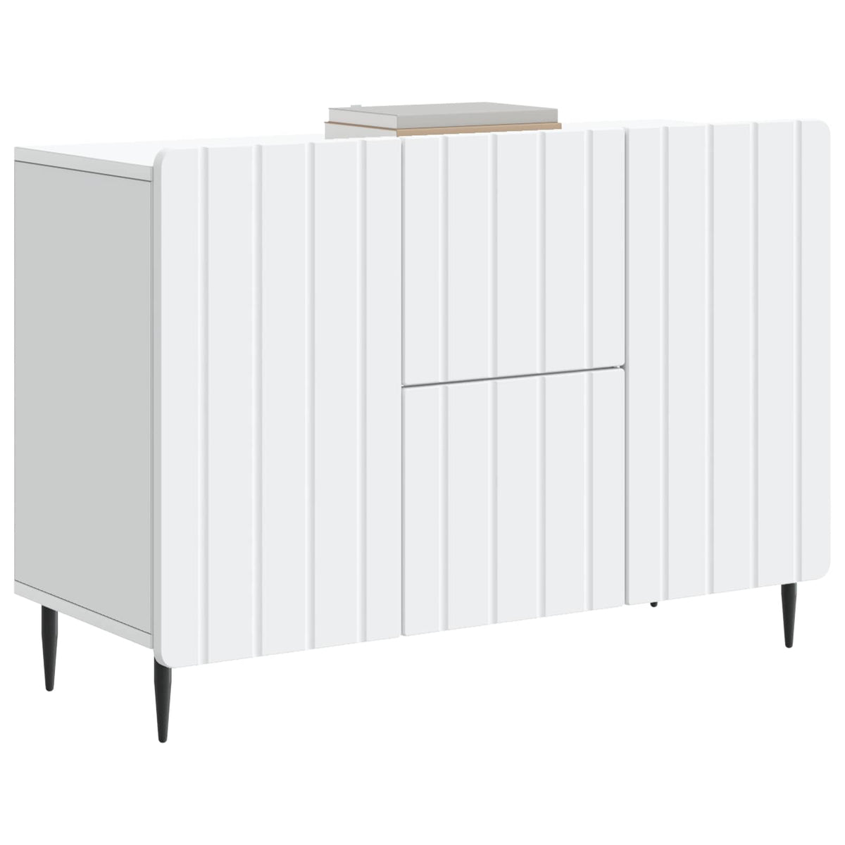 Sideboard Hvid 89 x 34,5 x 62 cm Konstrueret træ