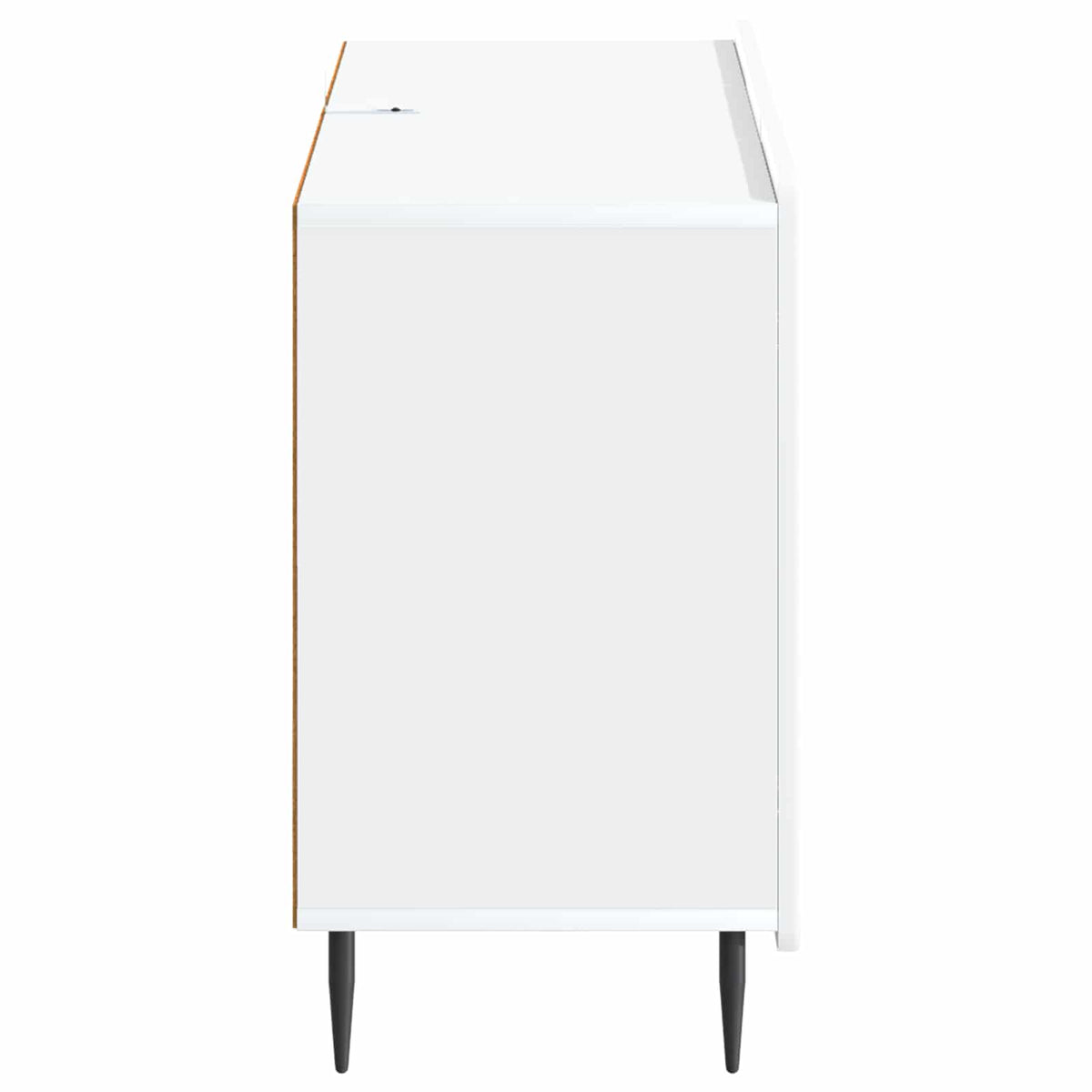 Sideboard Hvid 89 x 34,5 x 62 cm Konstrueret træ