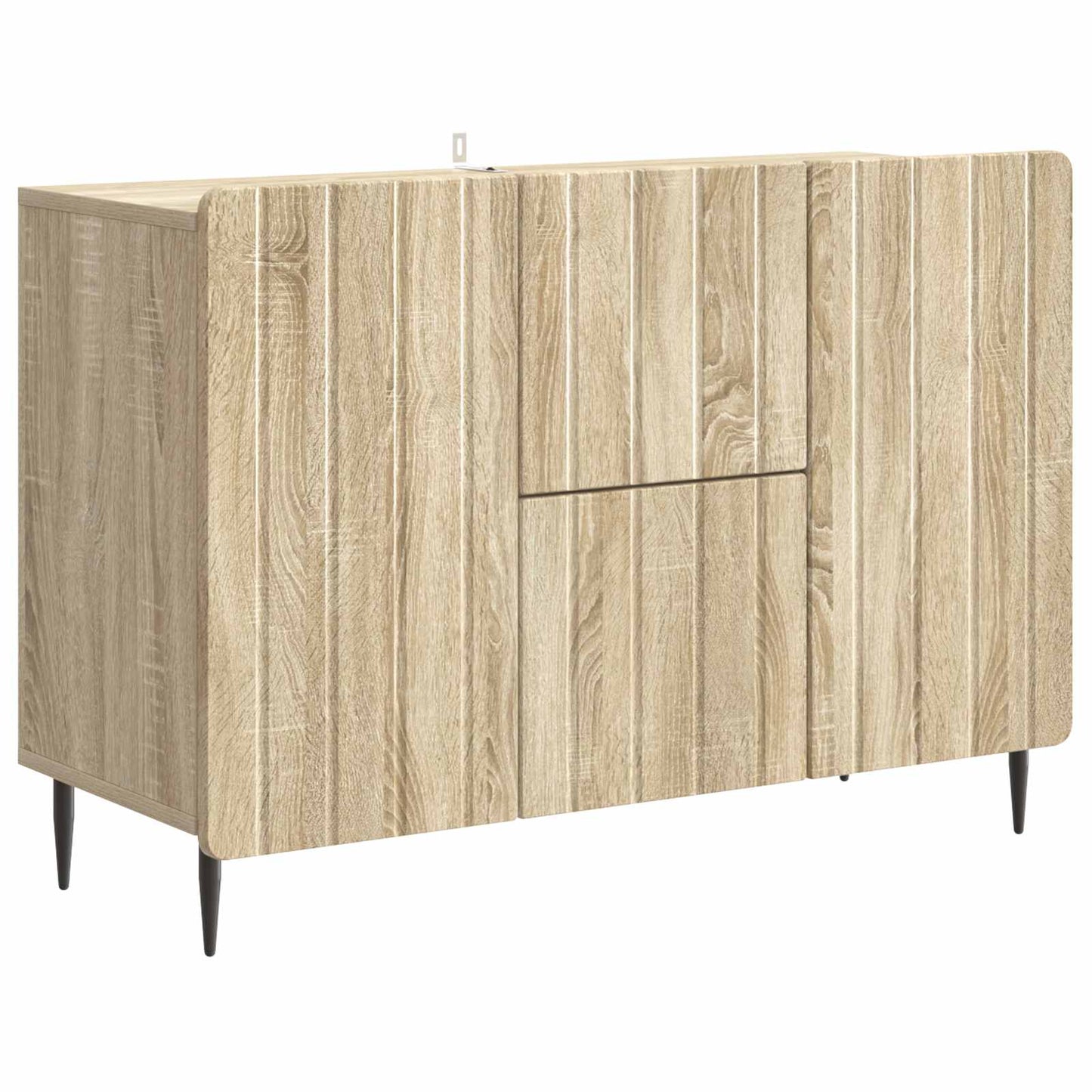 Sideboard Sonoma-eg 89 x 34,5 x 62 cm Konstrueret træ