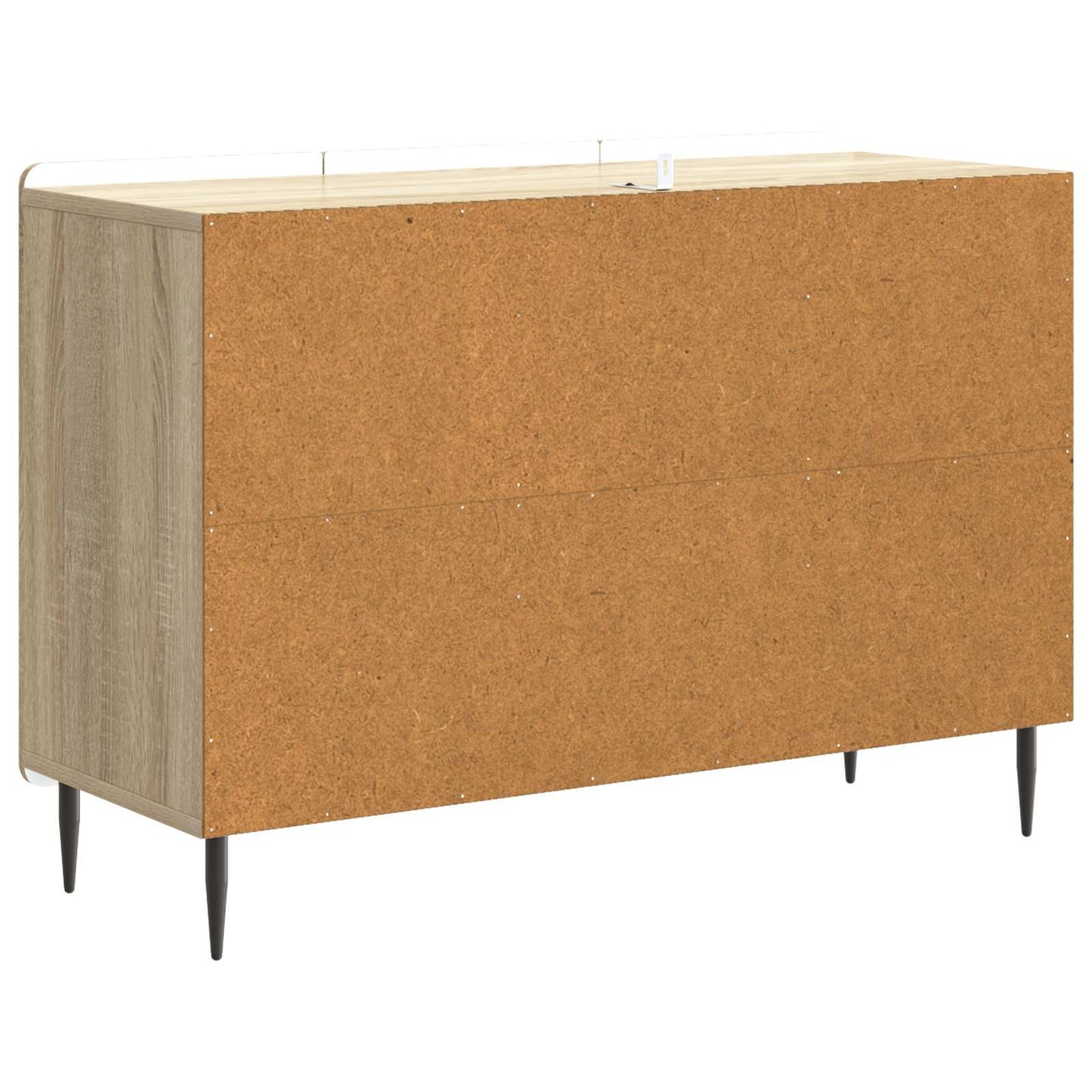 Sideboard Sonoma-eg 89 x 34,5 x 62 cm Konstrueret træ