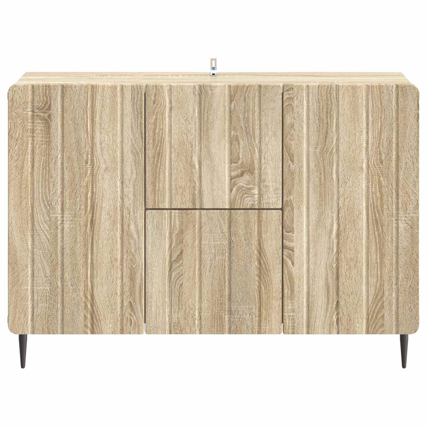 Sideboard Sonoma-eg 89 x 34,5 x 62 cm Konstrueret træ
