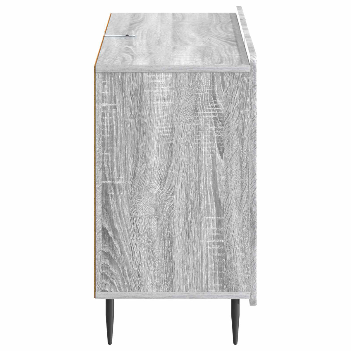 Sideboard Grå sonoma-eg 89 x 34,5 x 62 cm Konstrueret træ