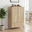 Sideboard Sonoma-eg 66 x 34,5 x 97 cm Konstrueret træ