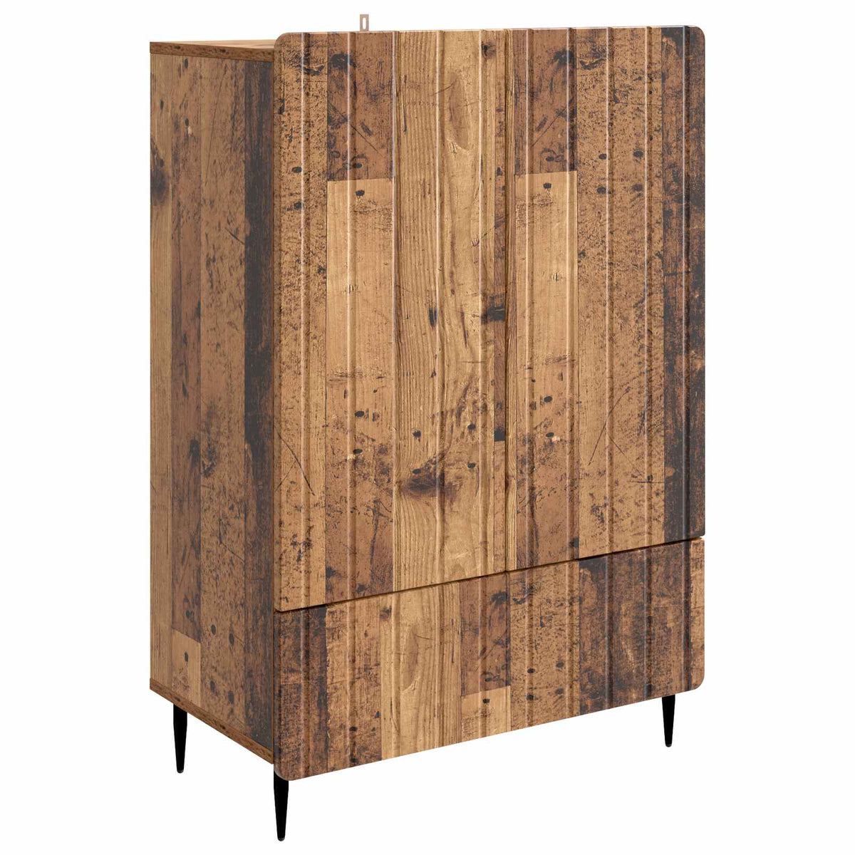 Sideboard Gammelt træ 66 x 34,5 x 97 cm Konstrueret træ