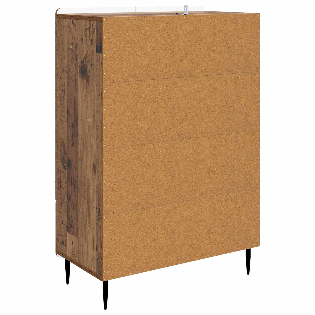 Sideboard Gammelt træ 66 x 34,5 x 97 cm Konstrueret træ