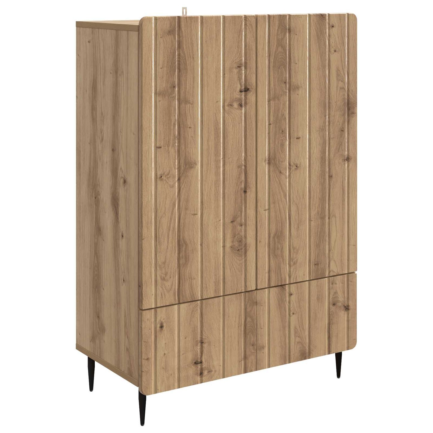 Sideboard Artisan-eg 66 x 34,5 x 97 cm Konstrueret træ