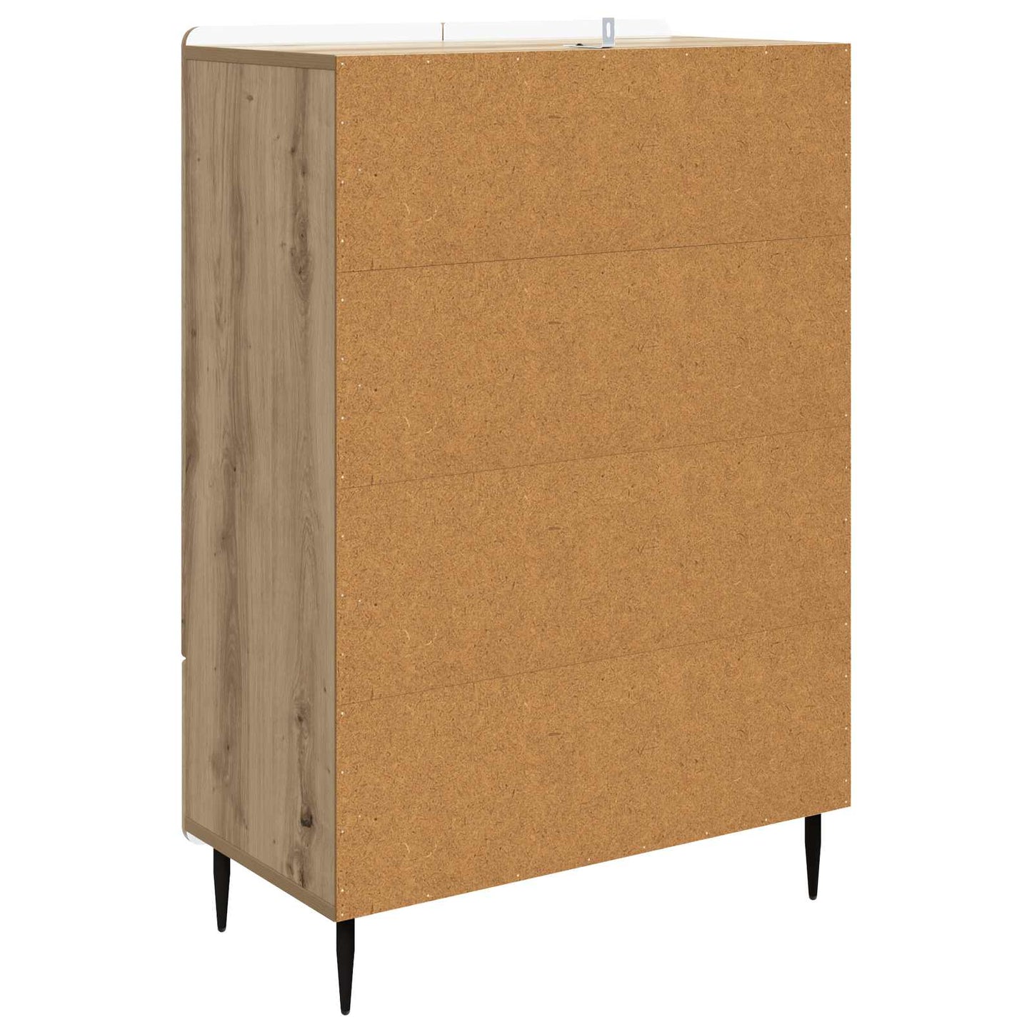 Sideboard Artisan-eg 66 x 34,5 x 97 cm Konstrueret træ