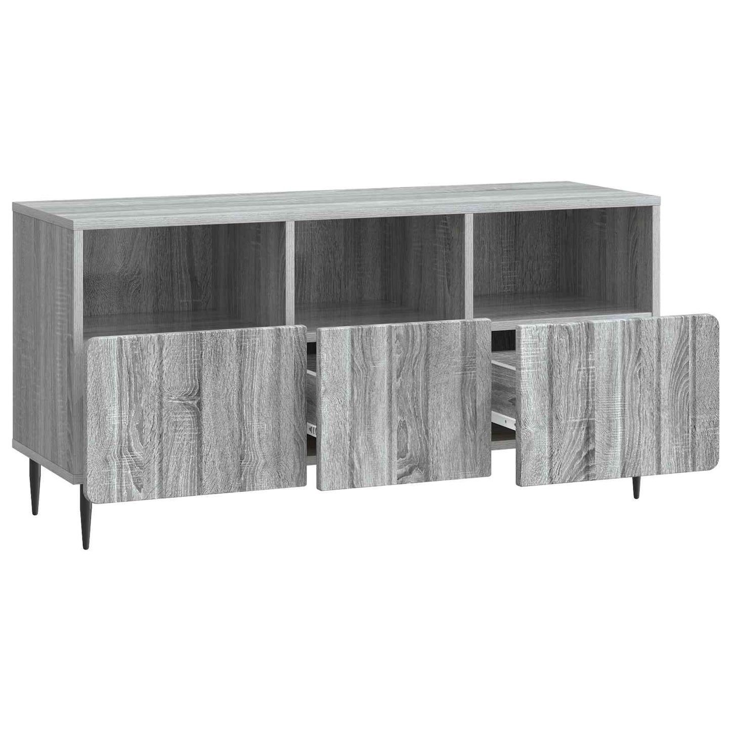 TV-skab Grå sonoma-eg 102 x 34,5 x 50 cm Konstrueret træ