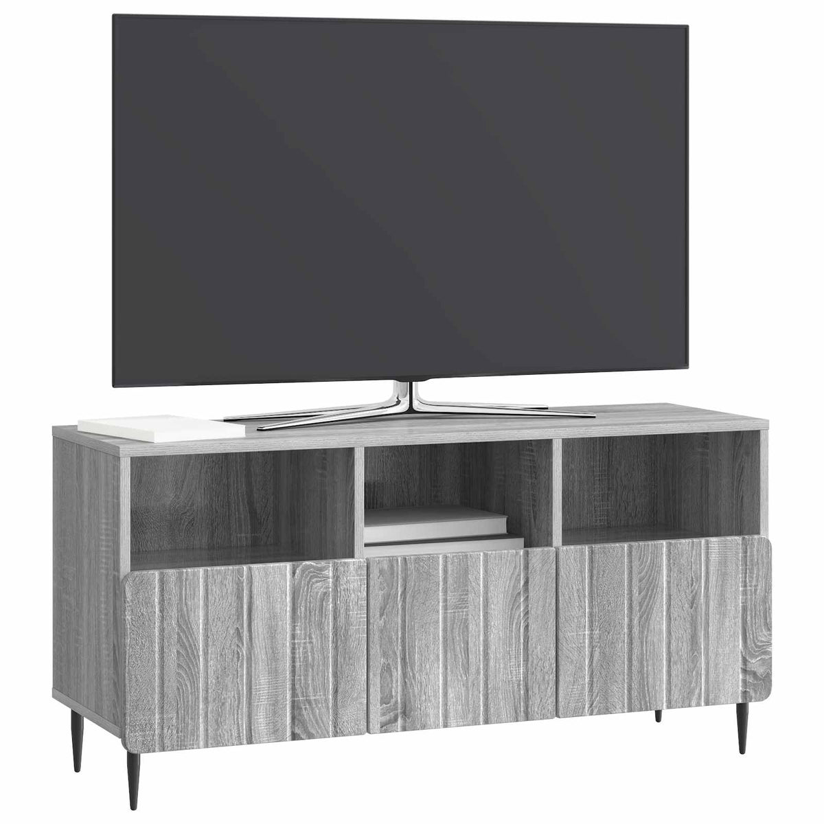 TV-skab Grå sonoma-eg 102 x 34,5 x 50 cm Konstrueret træ