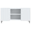 TV-skab Hvid 102 x 34,5 x 52 cm Konstrueret træ
