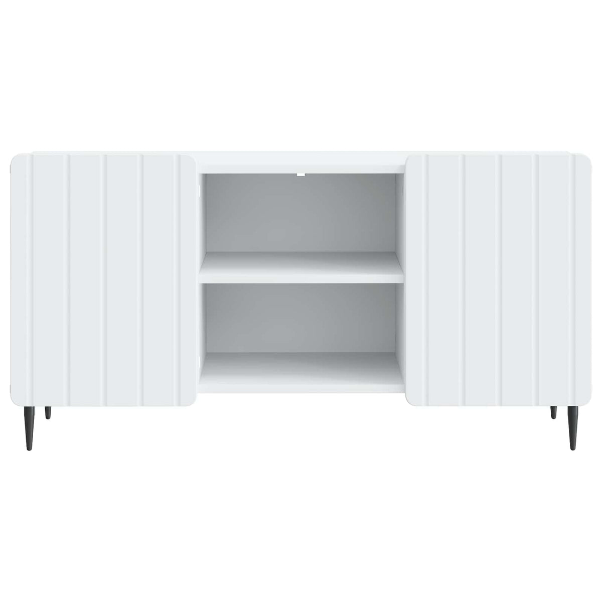 TV-skab Hvid 102 x 34,5 x 52 cm Konstrueret træ