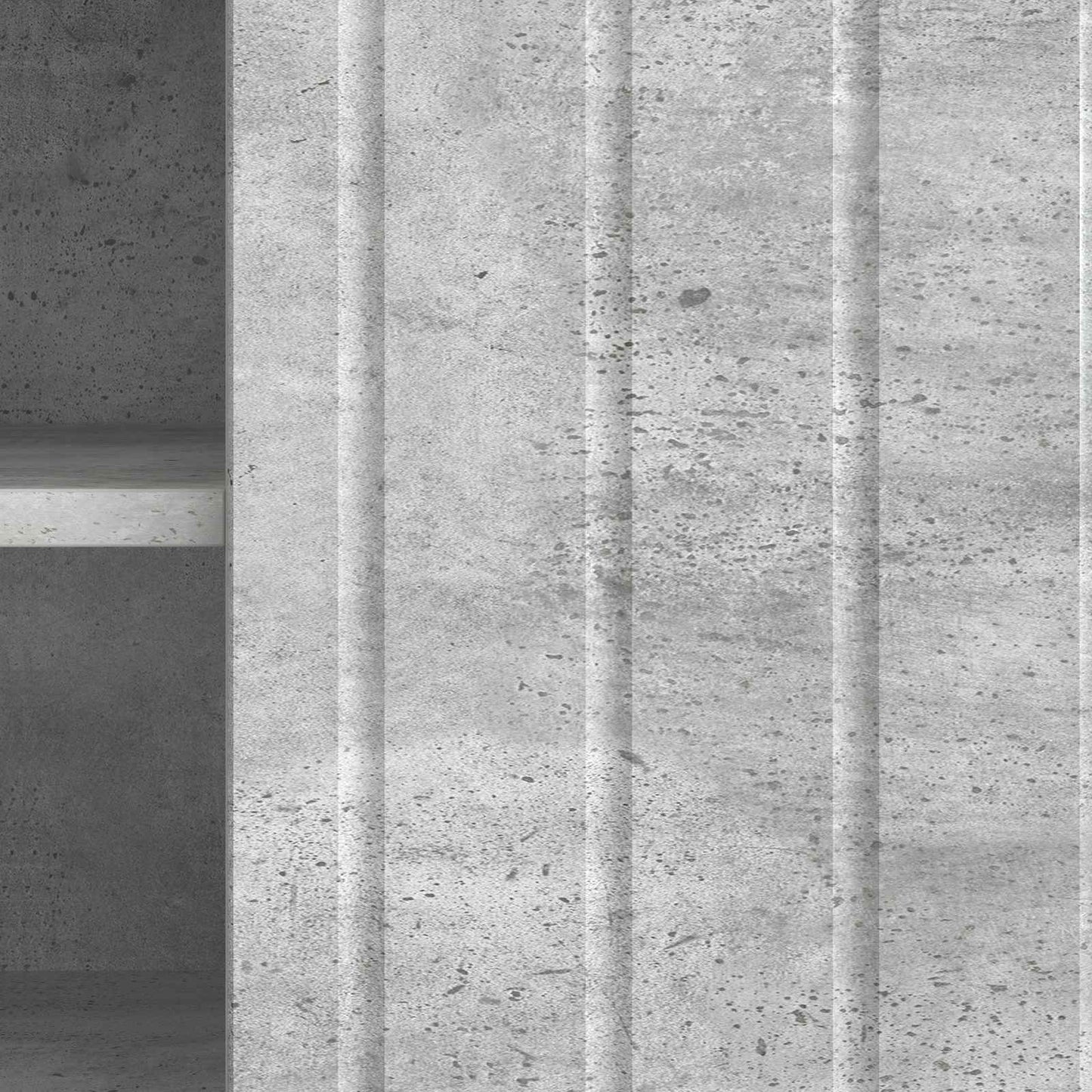 TV-skab 102 x 34,5 x 52 cm Betongrå Konstrueret træ