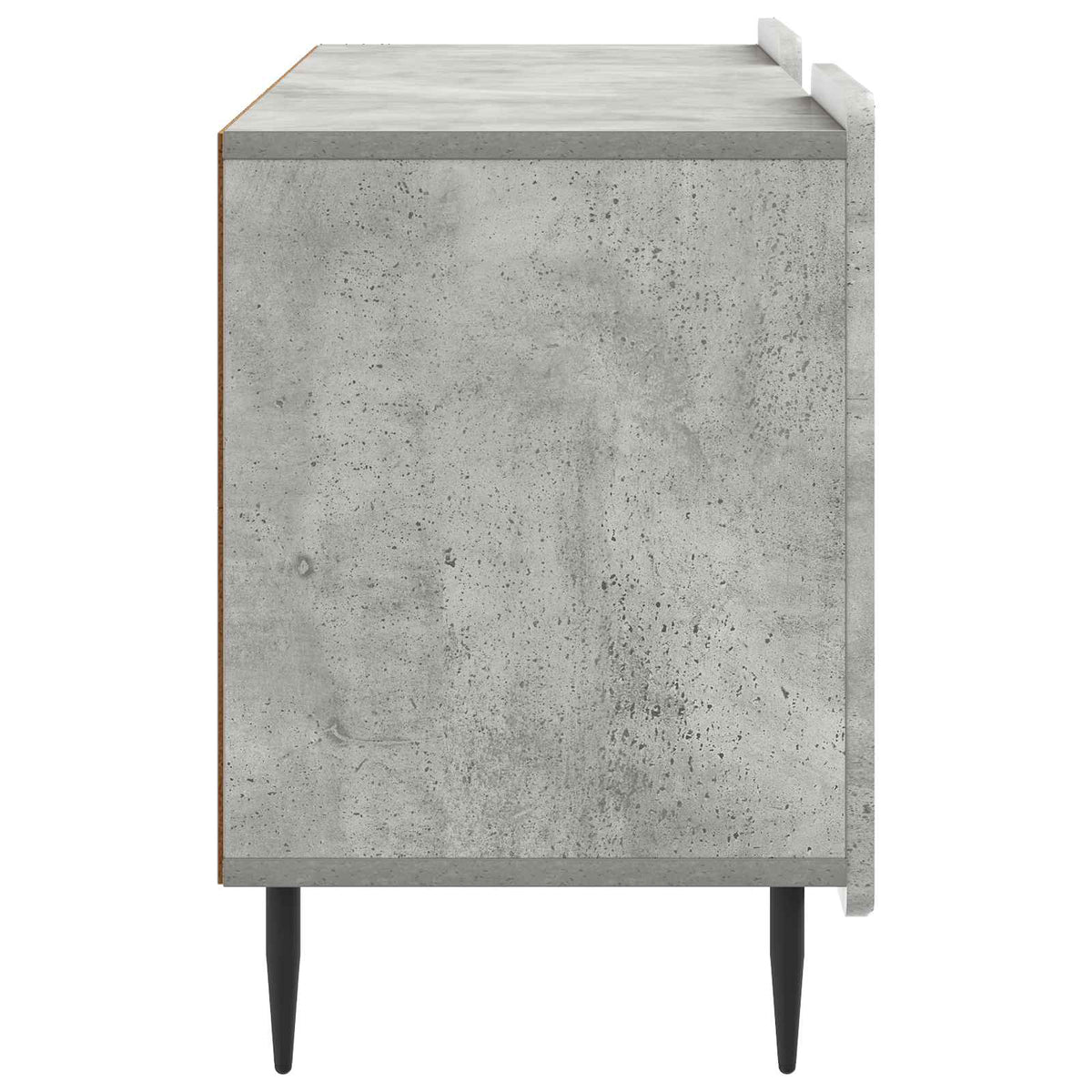 TV-skab 102 x 34,5 x 52 cm Betongrå Konstrueret træ