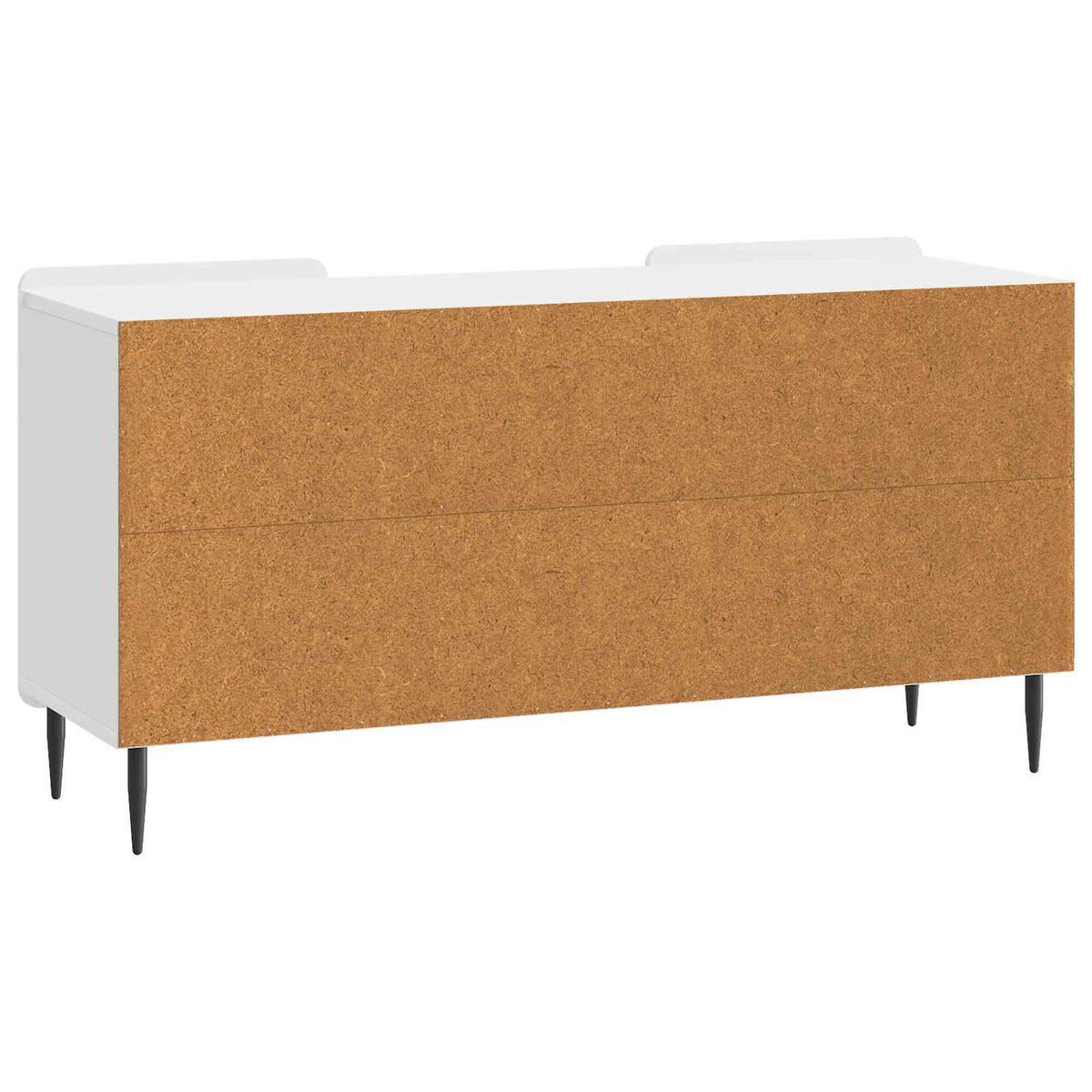 TV-skab 102 x 34,5 x 52 cm Hvid højglans Konstrueret træ