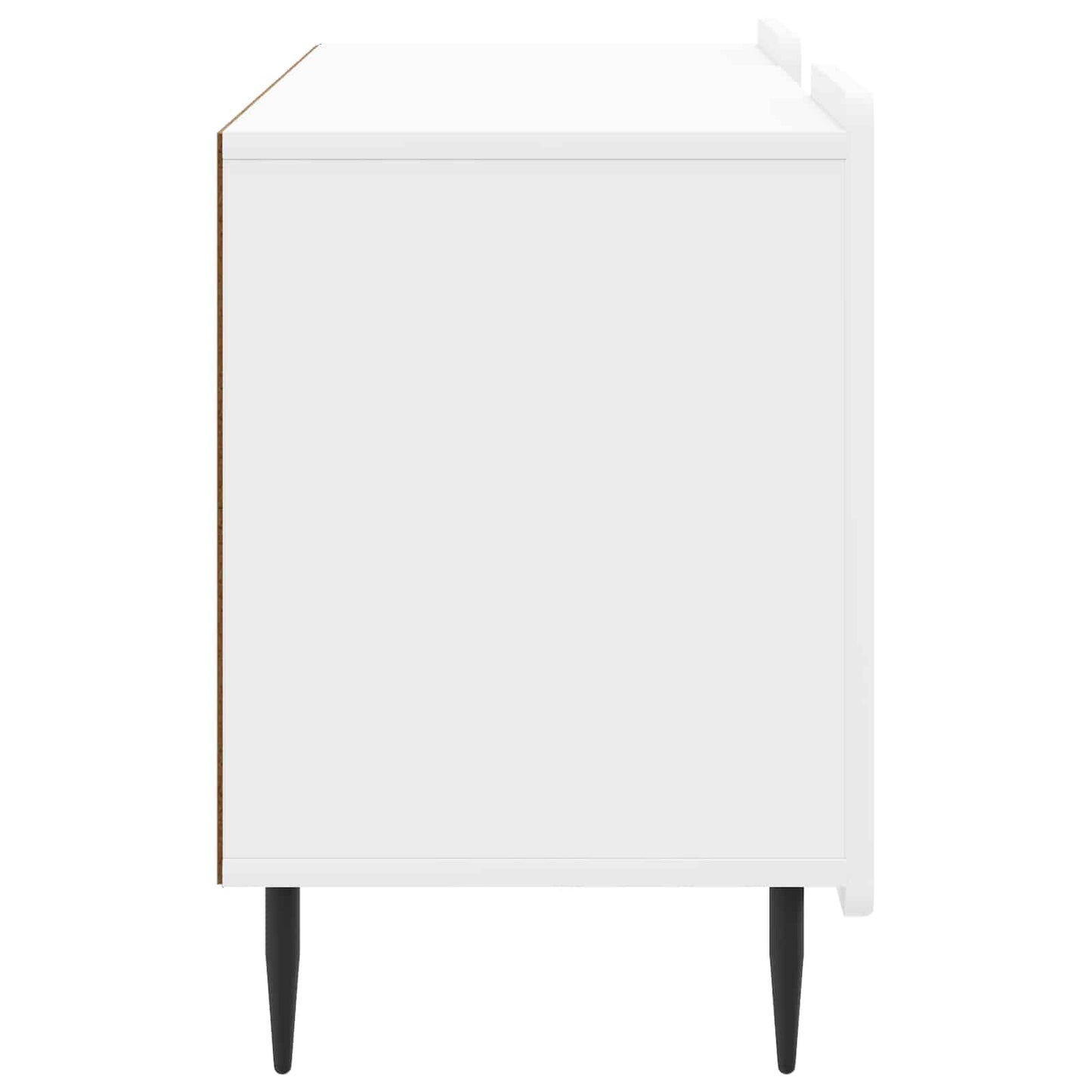 TV-skab 102 x 34,5 x 52 cm Hvid højglans Konstrueret træ
