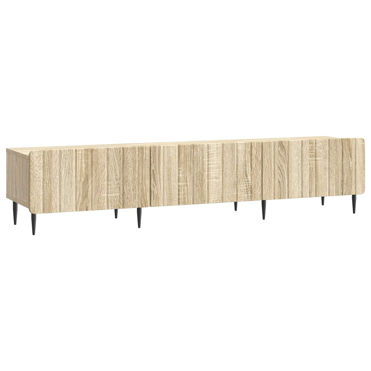 TV-skab 147 x 34,5 x 32 cm Sonoma-eg Konstrueret træ