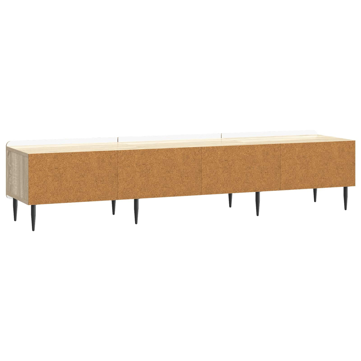 TV-skab 147 x 34,5 x 32 cm Sonoma-eg Konstrueret træ