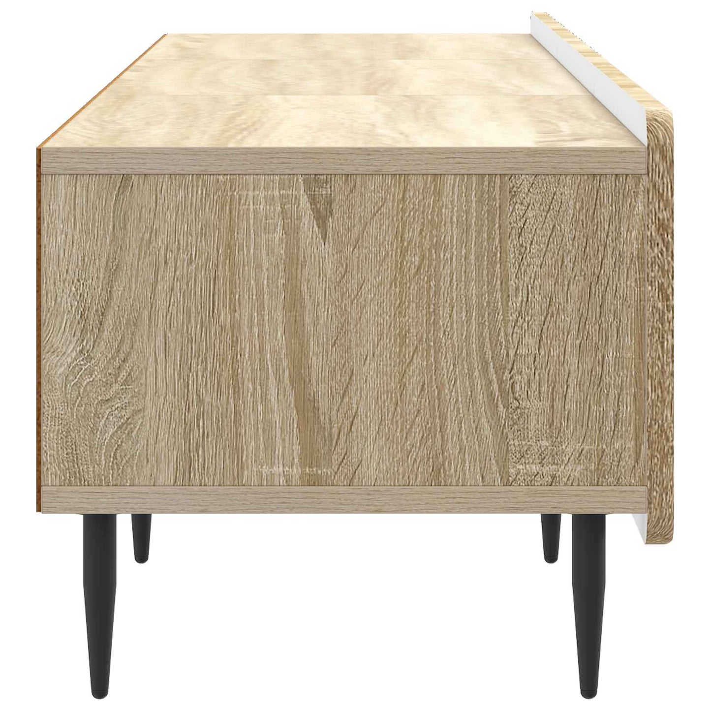 TV-skab 147 x 34,5 x 32 cm Sonoma-eg Konstrueret træ