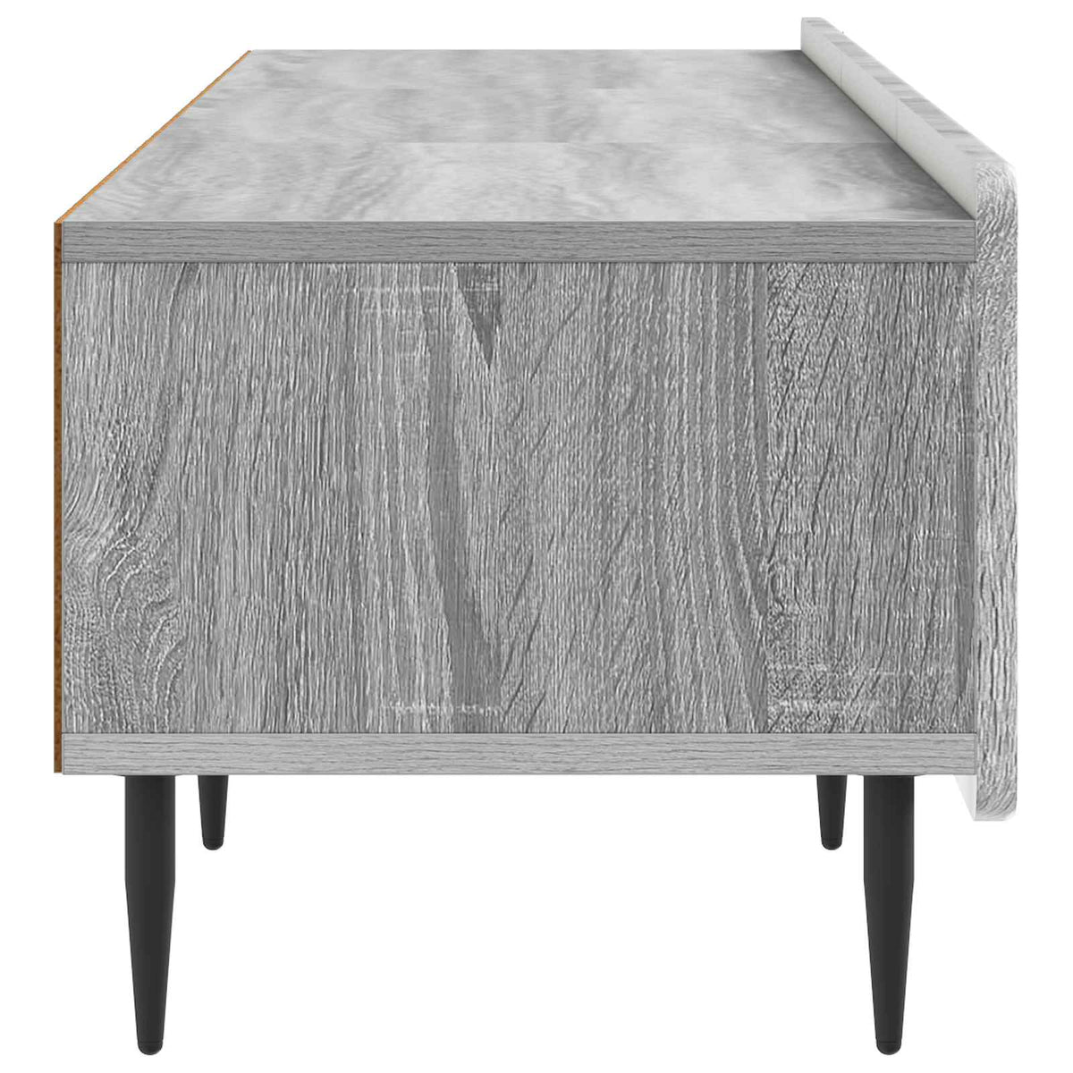 TV-skab Grå sonoma-eg 147 x 34,5 x 32 cm Konstrueret træ