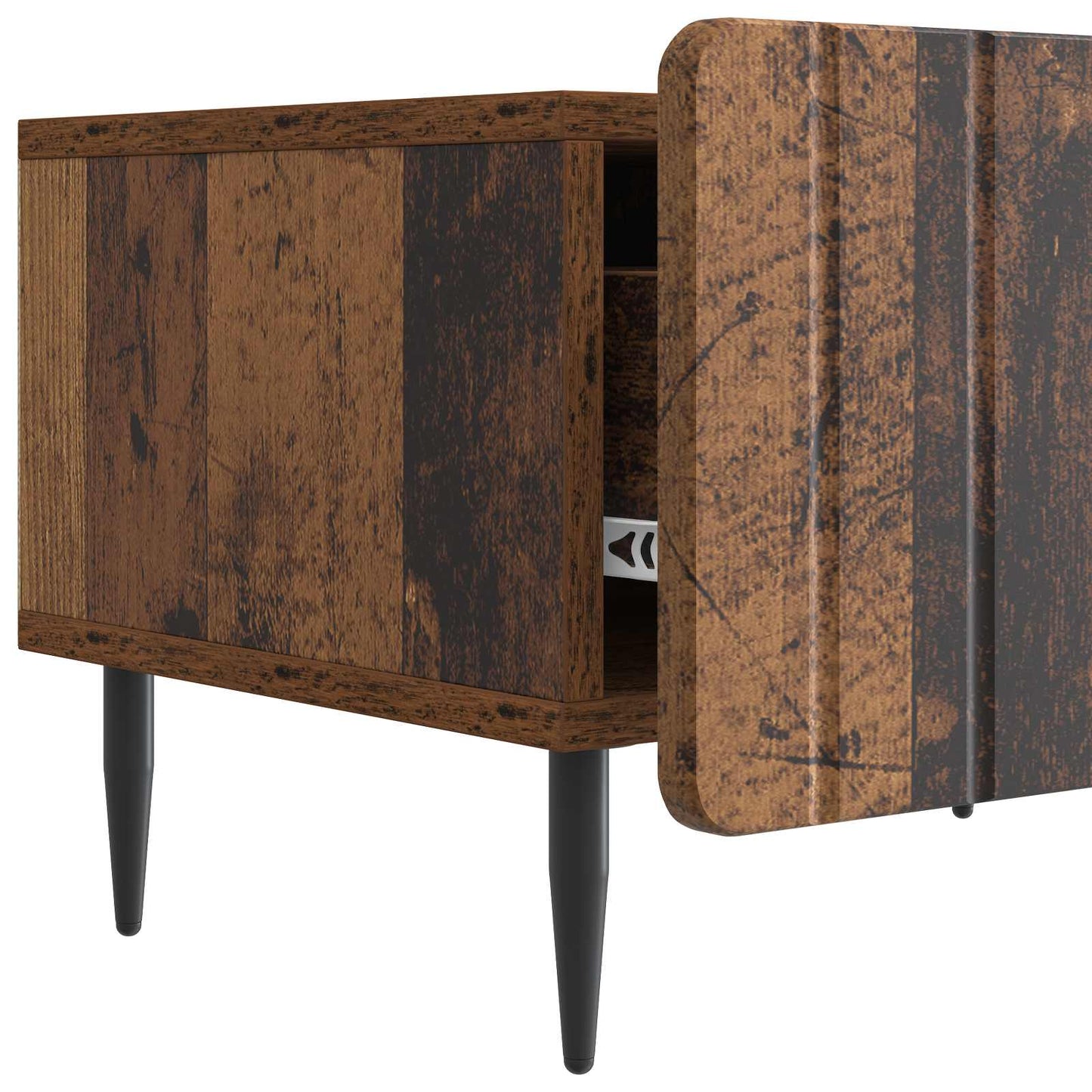 TV-skab Gammelt træ 147 x 34,5 x 32 cm Konstrueret træ