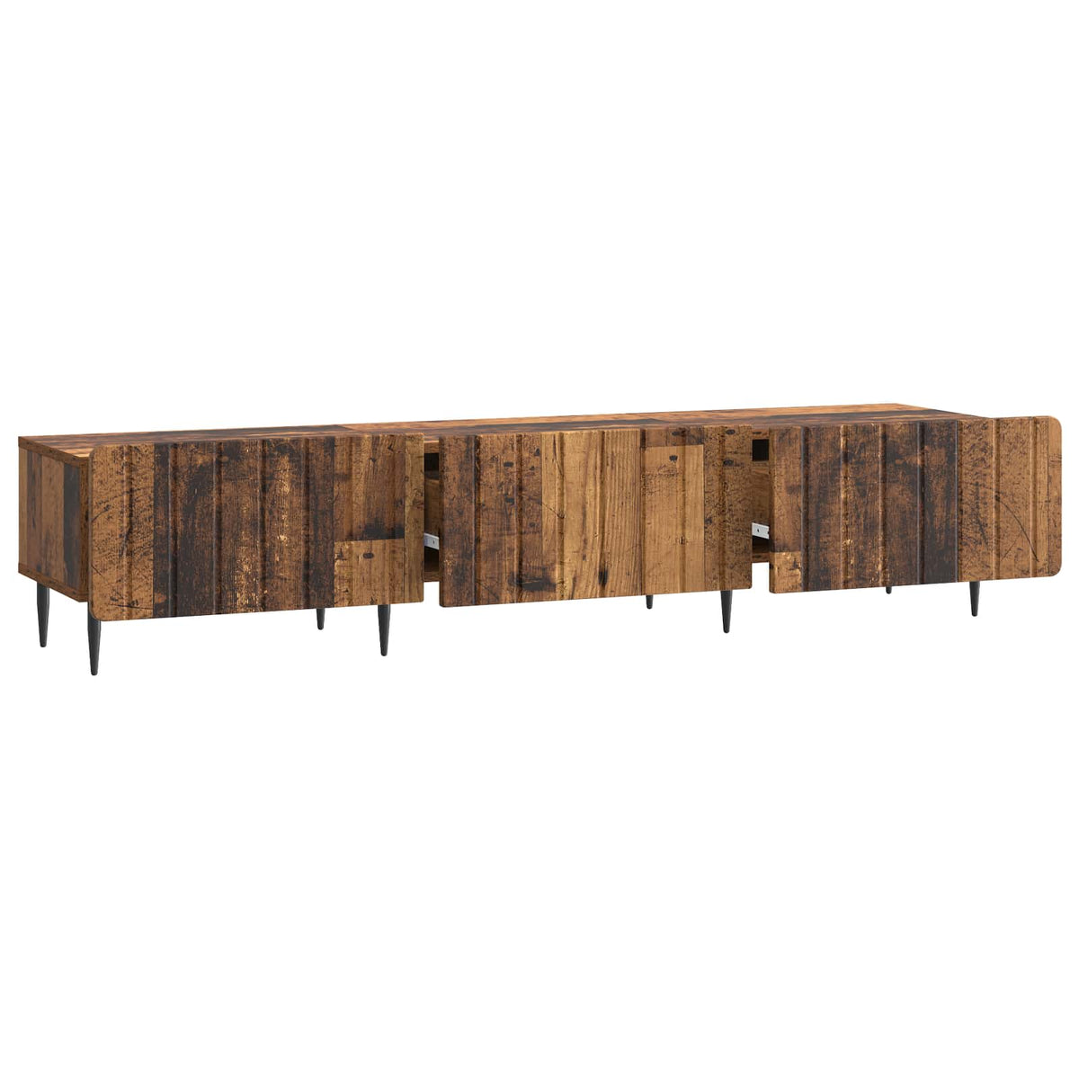 TV-skab Gammelt træ 147 x 34,5 x 32 cm Konstrueret træ
