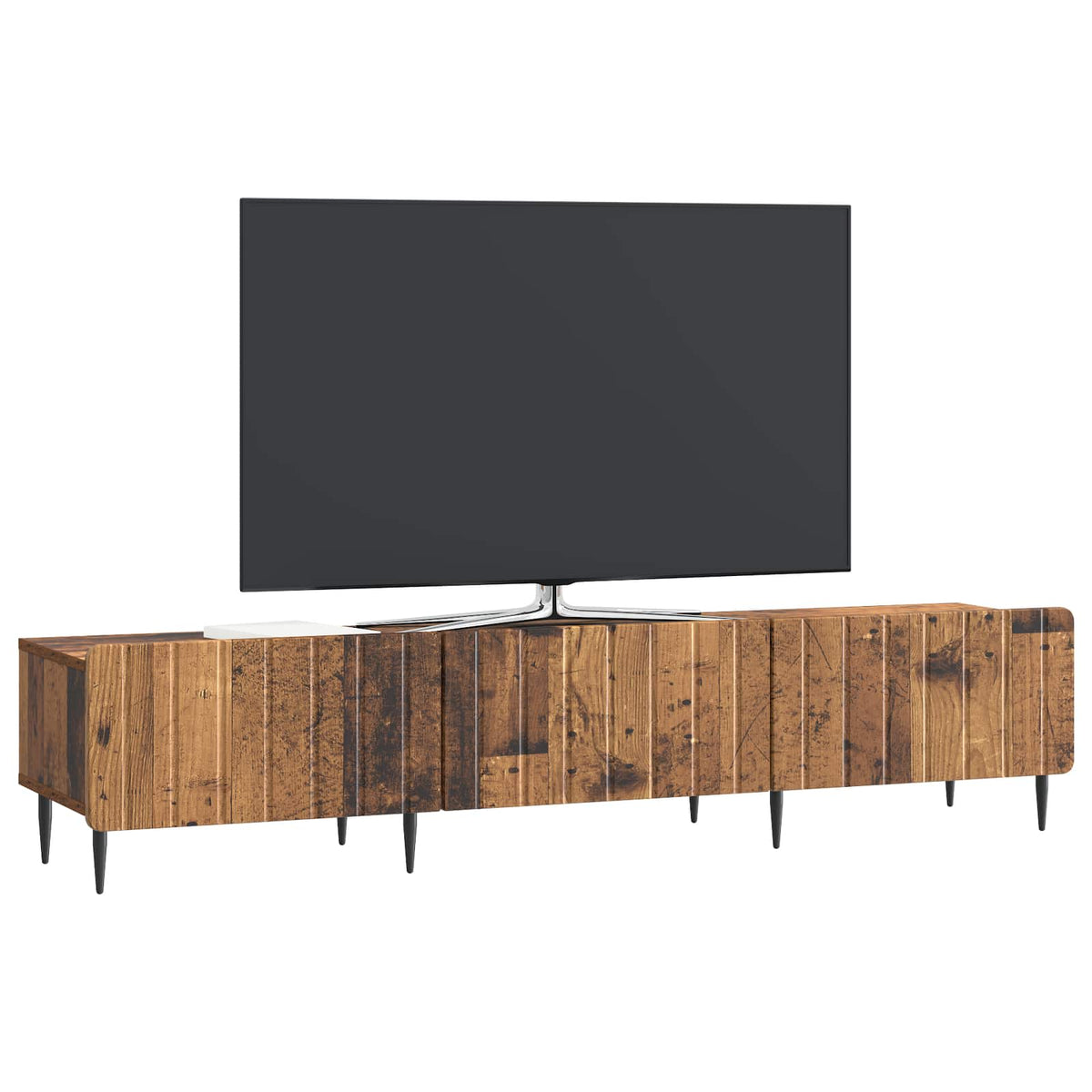 TV-skab Gammelt træ 147 x 34,5 x 32 cm Konstrueret træ