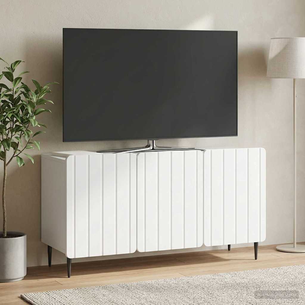 TV-skab Hvid 99 x 34,5 x 52 cm Konstrueret træ