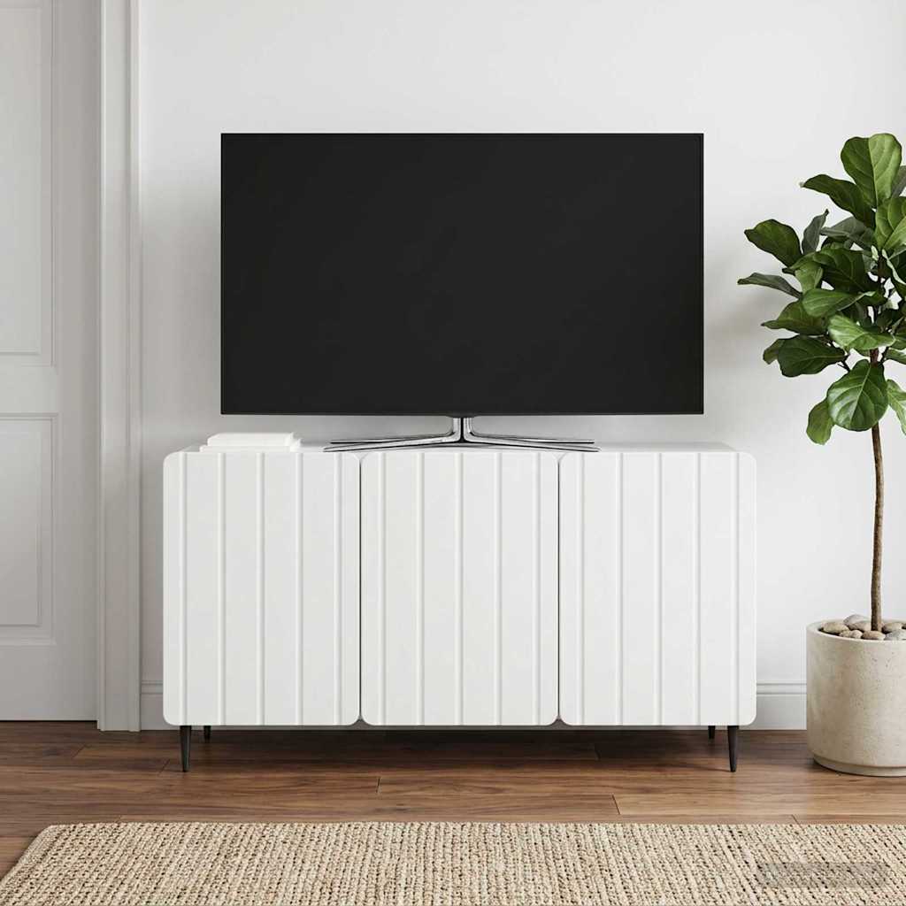 TV-skab Hvid 99 x 34,5 x 52 cm Konstrueret træ