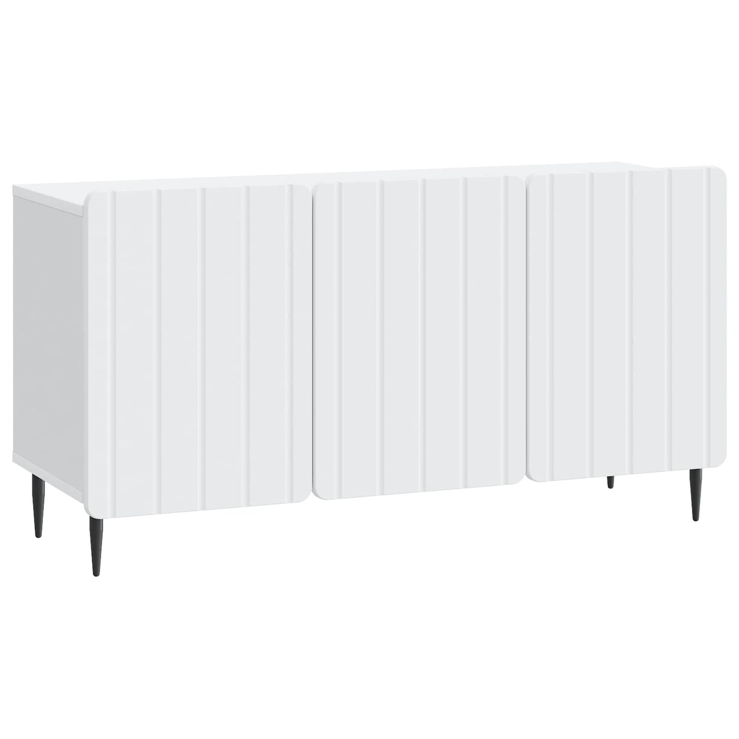 TV-skab Hvid 99 x 34,5 x 52 cm Konstrueret træ
