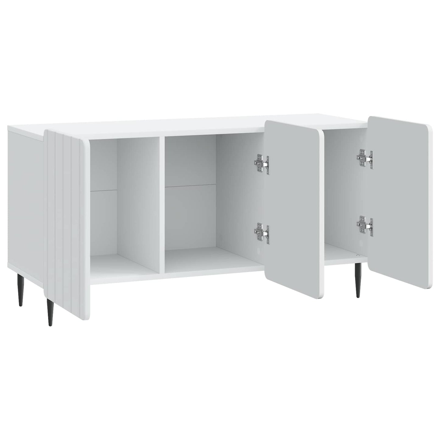 TV-skab Hvid 99 x 34,5 x 52 cm Konstrueret træ