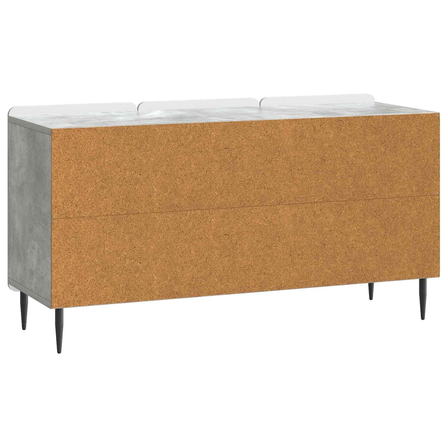 TV-skab 99 x 34,5 x 52 cm Betongrå Konstrueret træ