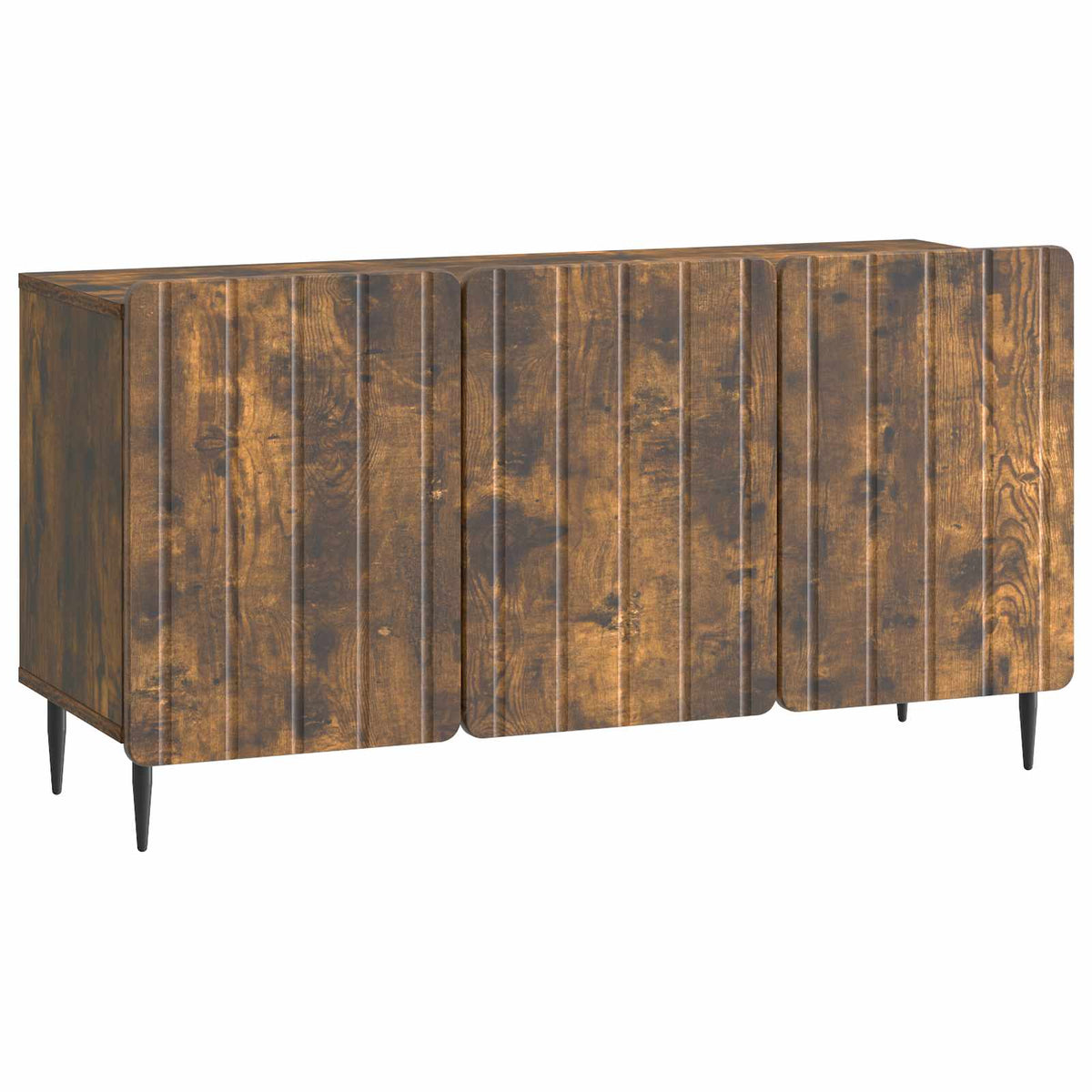 TV-skab 99 x 34,5 x 52 cm Røget eg Konstrueret træ