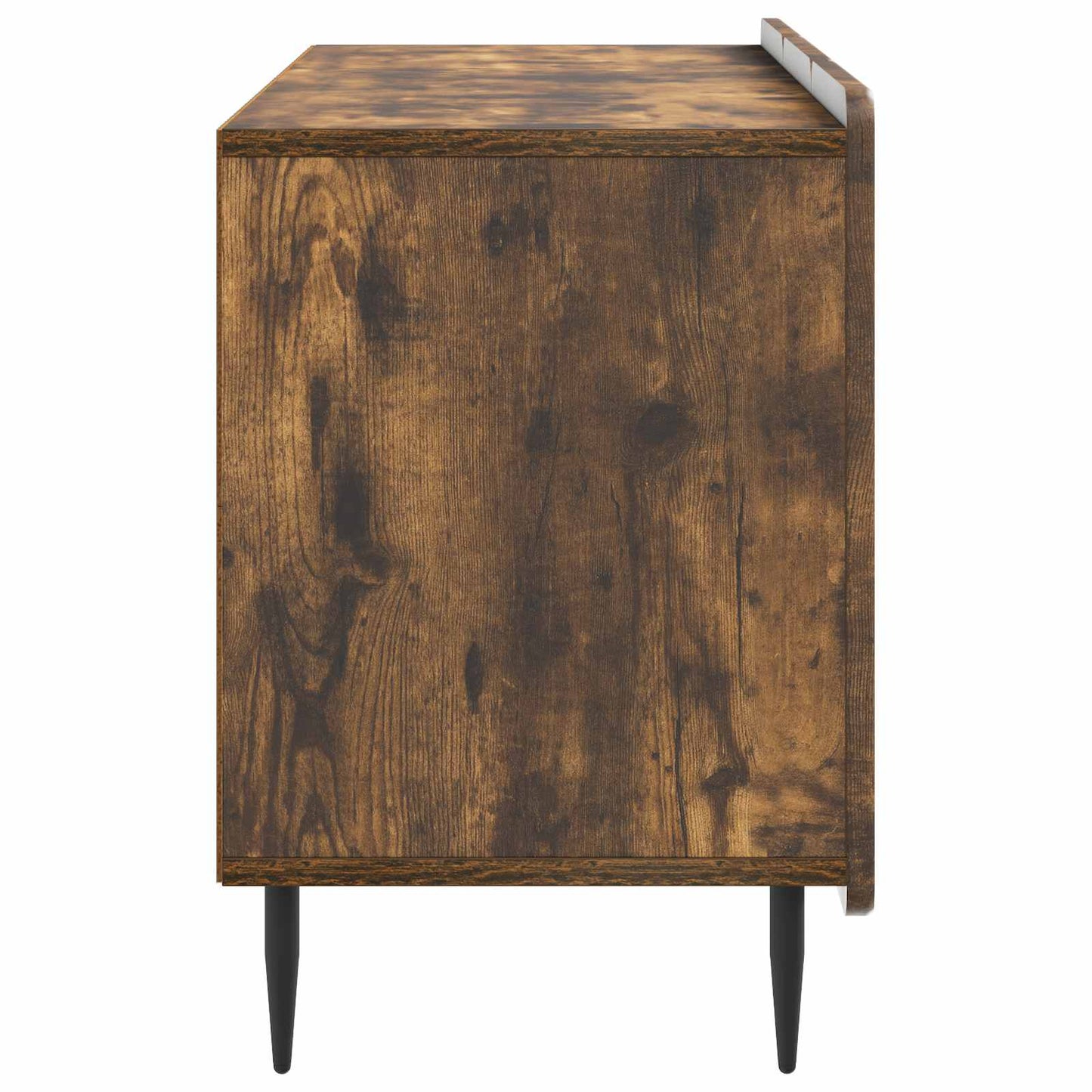TV-skab 99 x 34,5 x 52 cm Røget eg Konstrueret træ