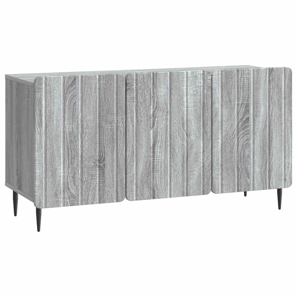 TV-skab 99 x 34,5 x 52 cm Grå sonoma-eg Konstrueret træ