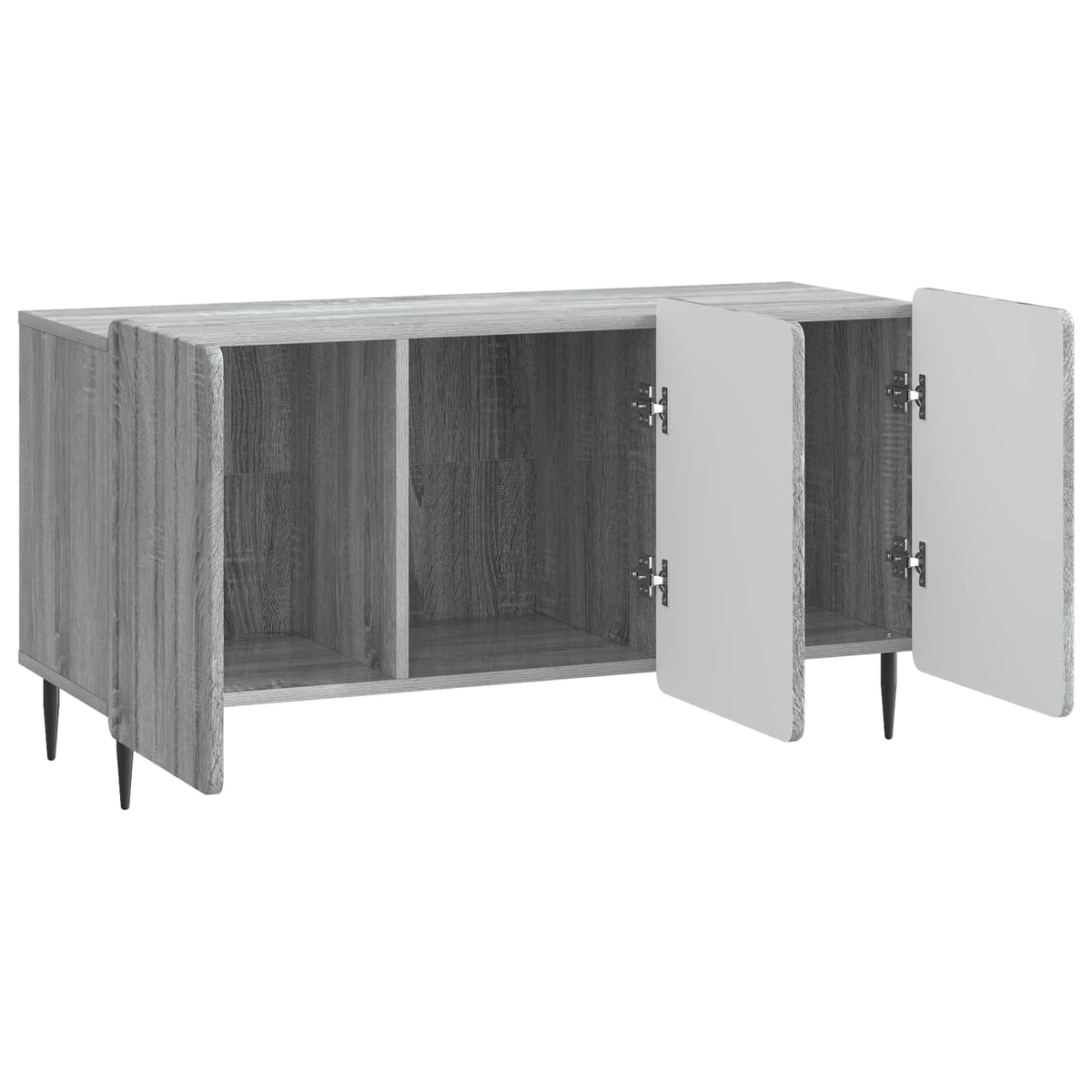 TV-skab 99 x 34,5 x 52 cm Grå sonoma-eg Konstrueret træ