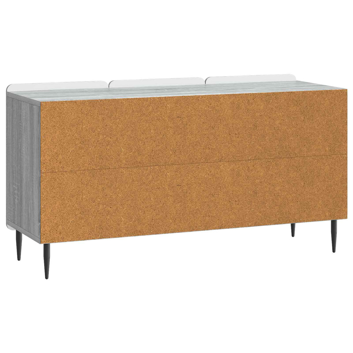 TV-skab 99 x 34,5 x 52 cm Grå sonoma-eg Konstrueret træ