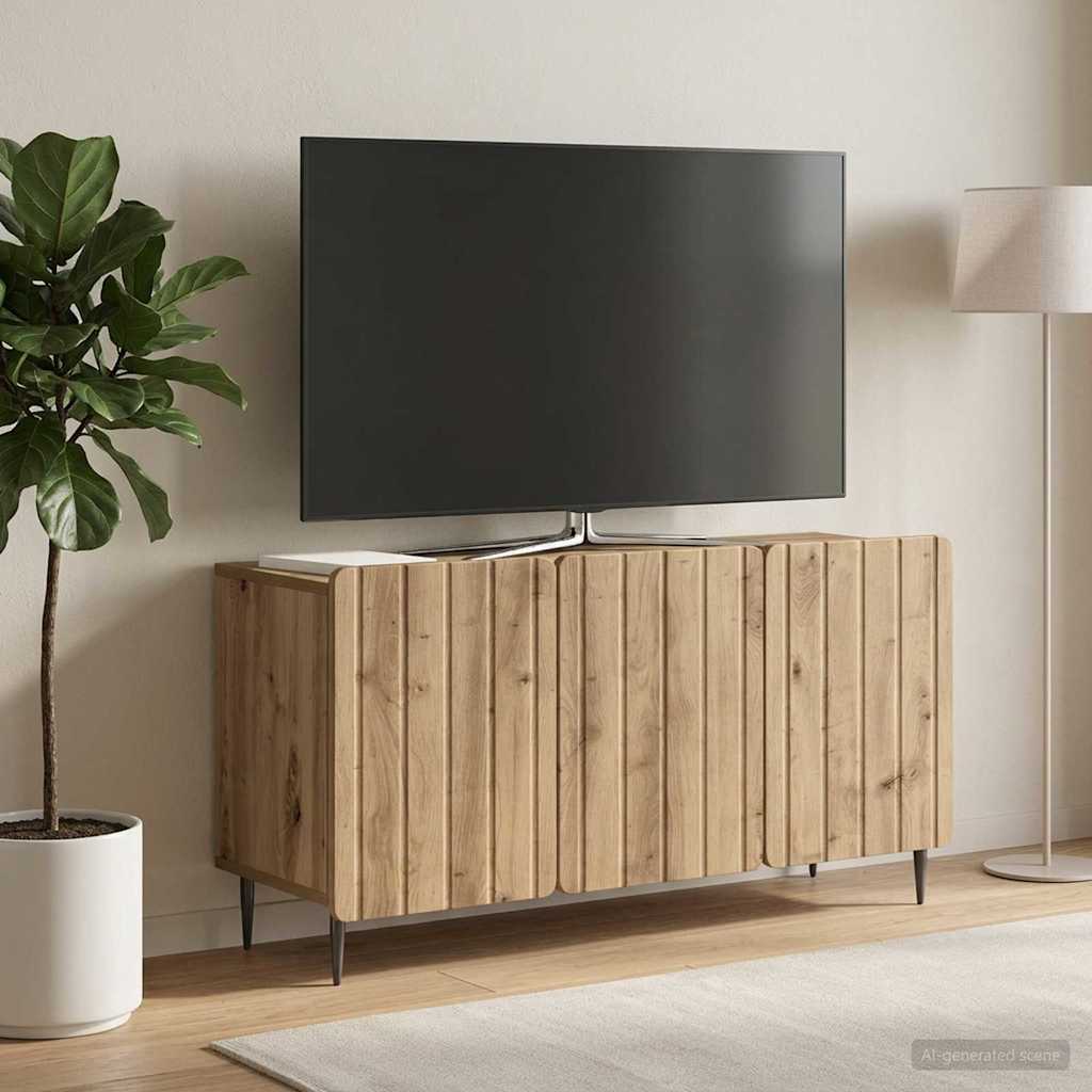 TV-skab 99 x 34,5 x 52 cm Artisan-eg Konstrueret træ