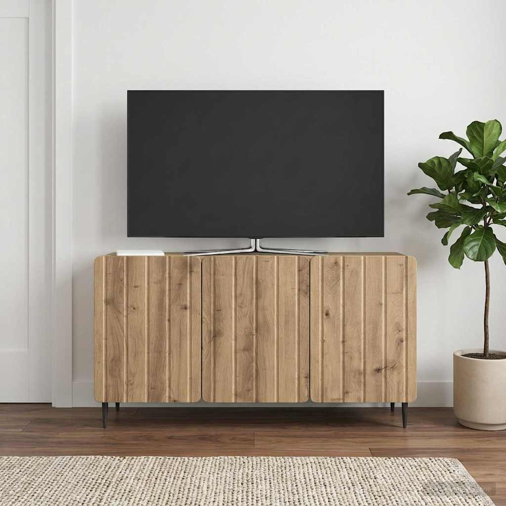 TV-skab 99 x 34,5 x 52 cm Artisan-eg Konstrueret træ