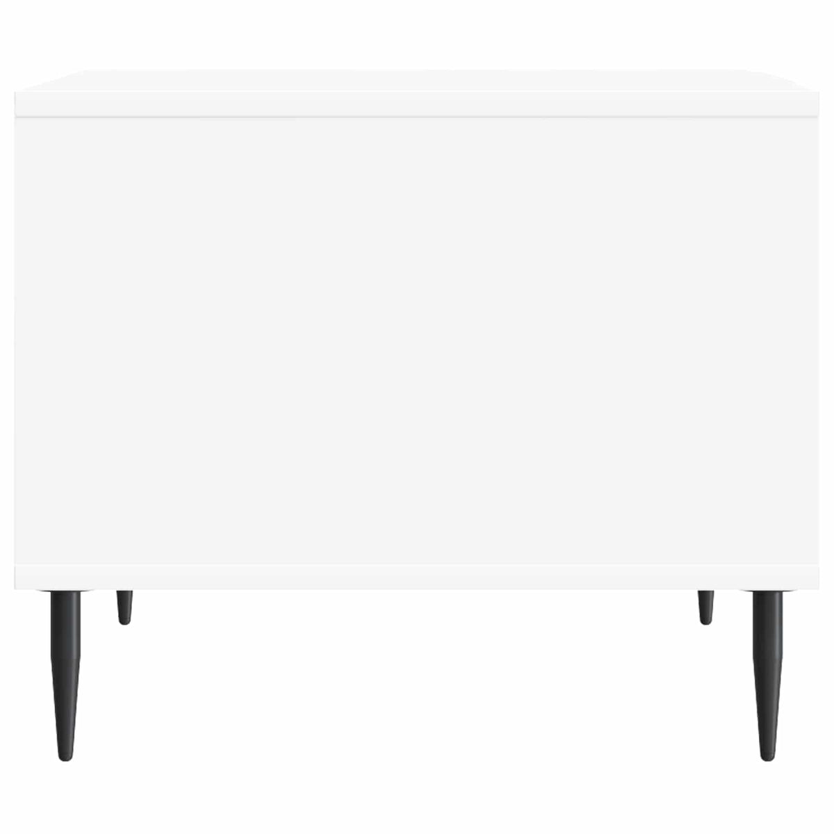 Sofabord Hvid 90 x 50 x 40 cm Konstrueret træ