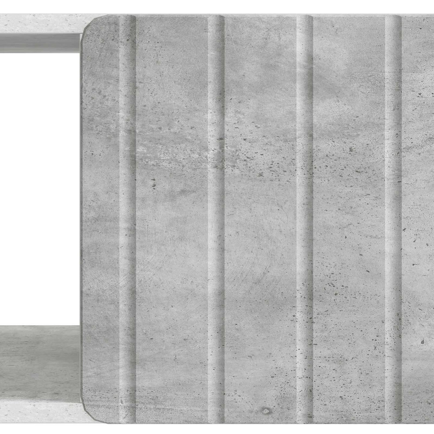 Sofabord Betongrå 90 x 50 x 40 cm Konstrueret træ