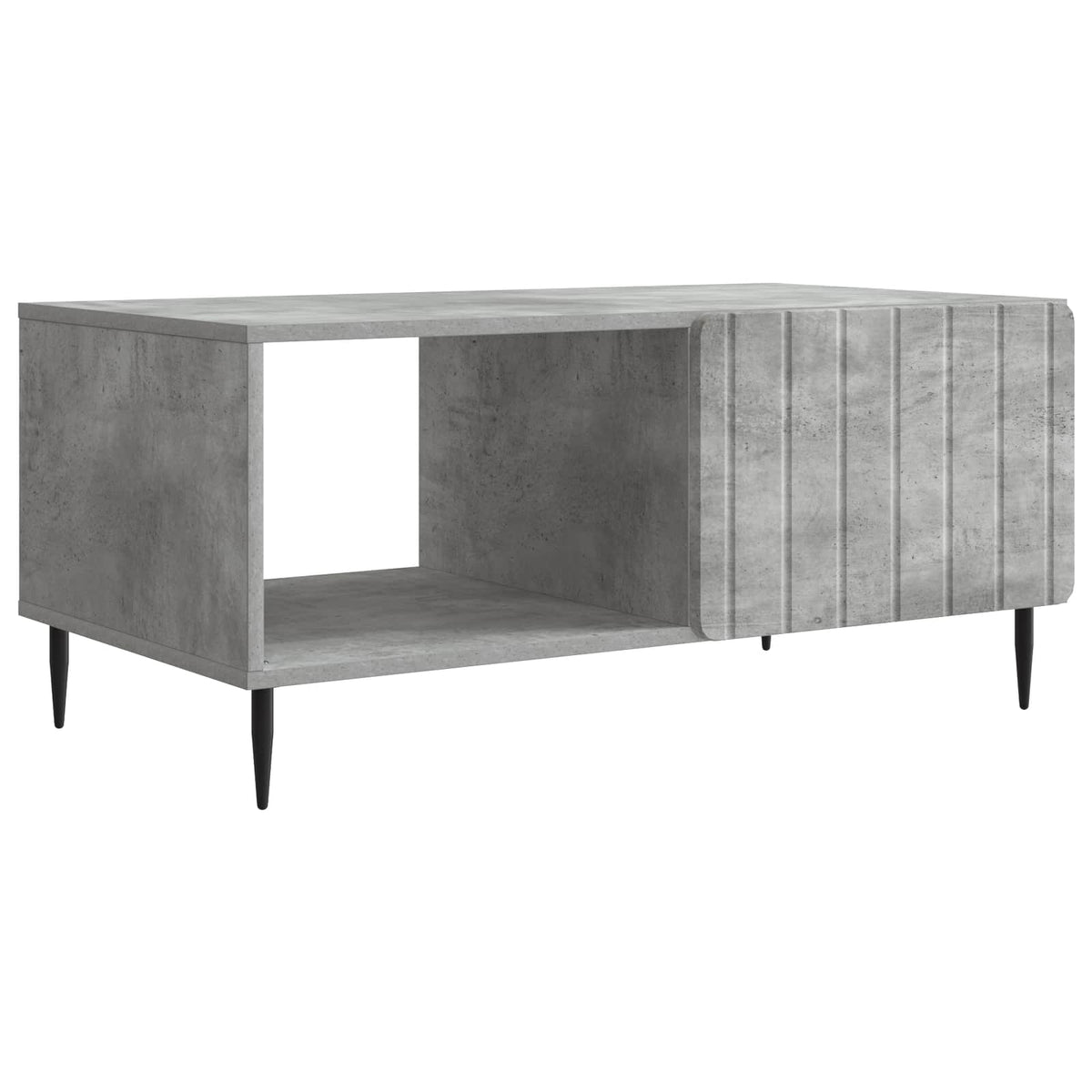 Sofabord Betongrå 90 x 50 x 40 cm Konstrueret træ